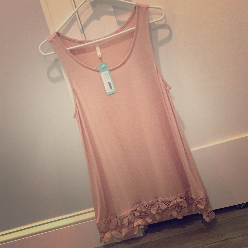 Le Lis Dalton Crochet Trim Knit Tank Stitch Fix